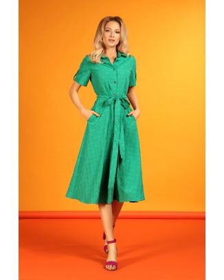 Maresol Zelené rozevláté šaty