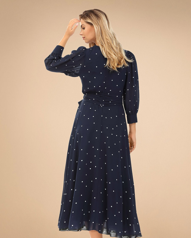 Flora Amarant Dress