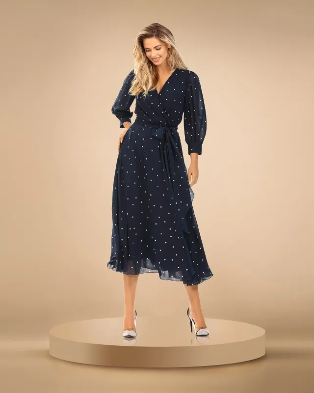 Flora Amarant-Kleid