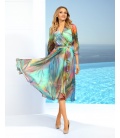 Flora Rainbow Midi Dress
