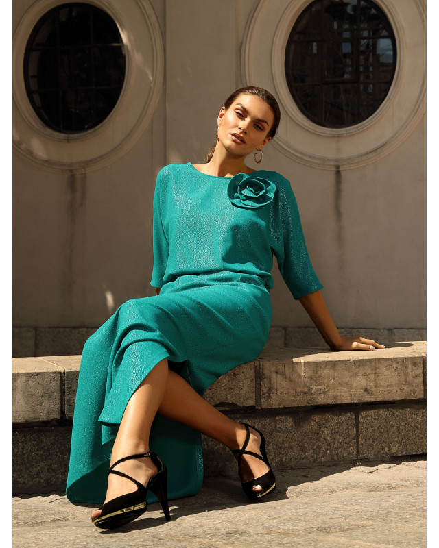 Marietta Green Maxi Dress