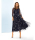 Odette Star Elegancka Sukienka Midi