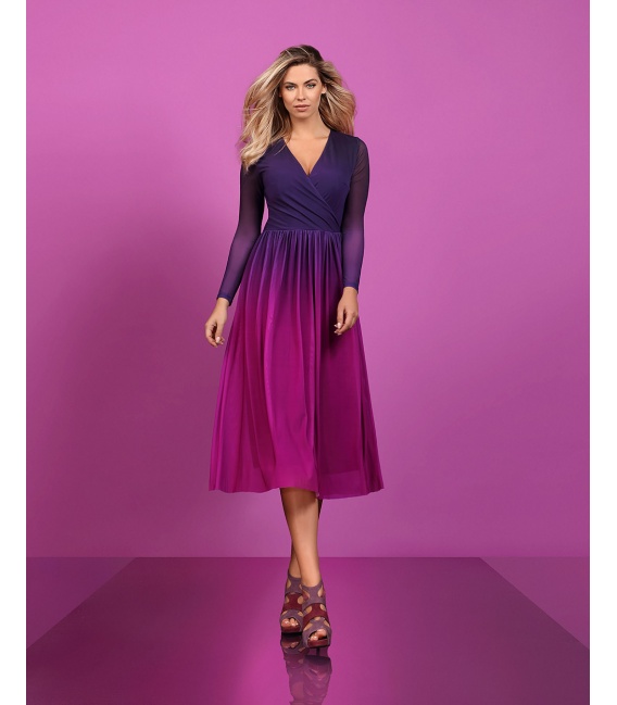 Kamala I Cieniowana Sukienka Z Paskiem