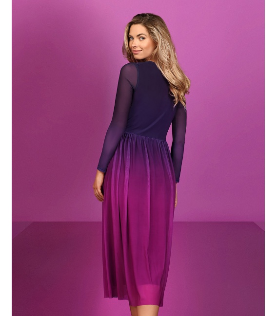 Kamala I Cieniowana Sukienka Z Paskiem