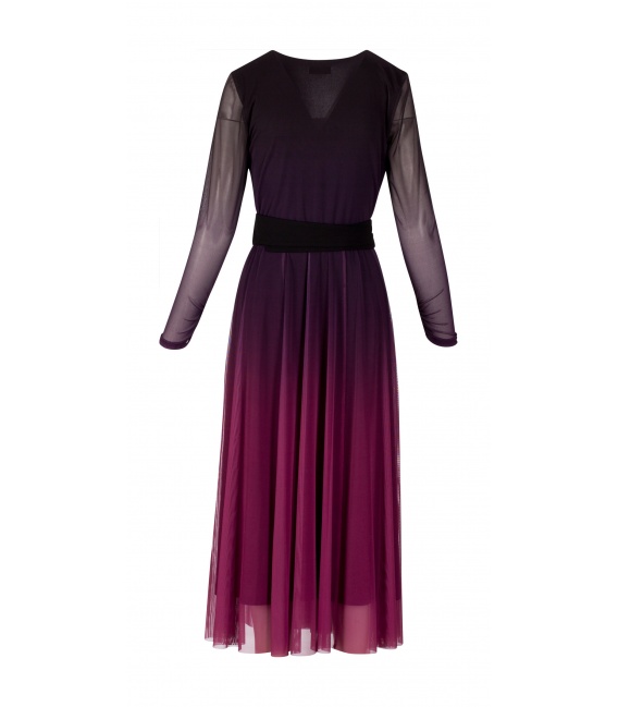 Kamala I Cieniowana Sukienka Z Paskiem