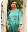 Valentine Shaded Green Cocktail Dress