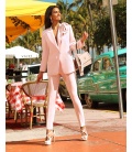 Isabelle Pink Set Jacket with Pants