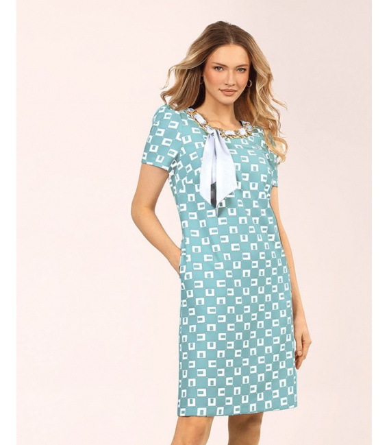 Sisi Błękit Sukienka Wizytowa