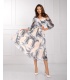 Flora Mirage Sukienka Koktajlowa Midi