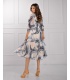 Flora Mirage Sukienka Koktajlowa Midi