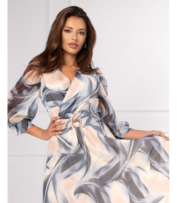 Flora Mirage Sukienka Koktajlowa Midi