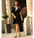 Sisi Czarna Sukienka Elegancka