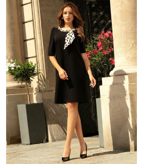 Sisi Czarna Sukienka Elegancka