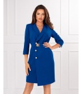 Malika Elegant Cornflower Dress