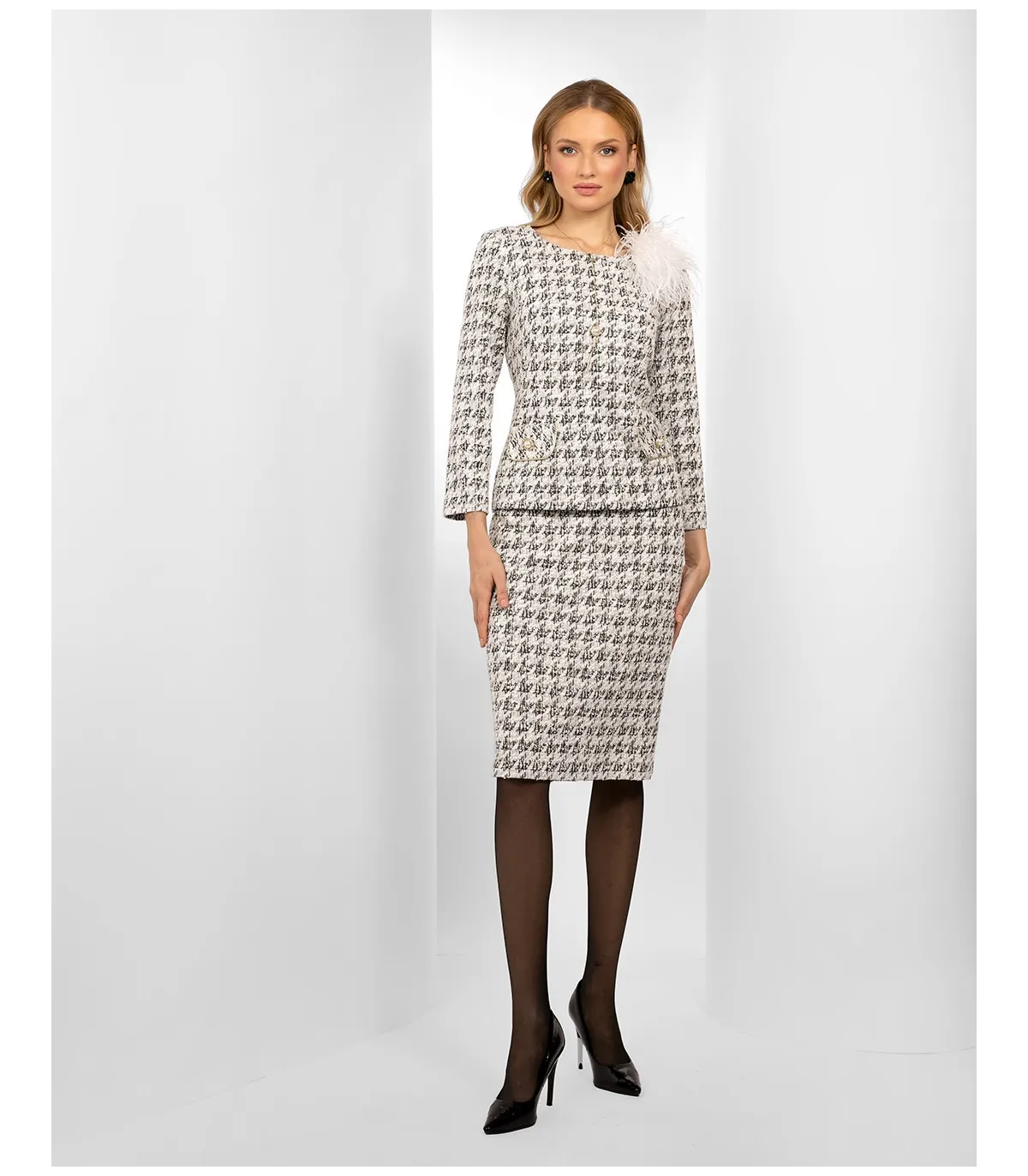 Sophie Grey Elegant Women's Costume