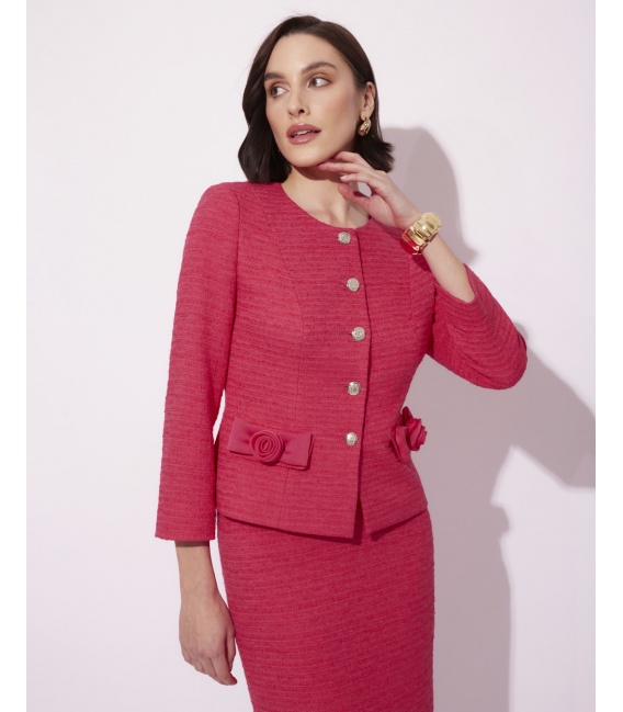 Georgia Amarant Elegancka Garsonka