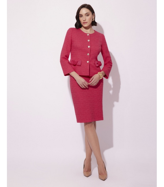 Georgia Amarant Elegancka Garsonka