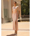 Tilda Light Pink Sequined Evening Dress