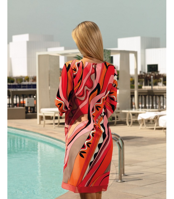 Edna Koral Elegancka Letnia Sukienka