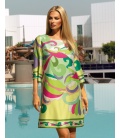 Havana Lime Straight Dress for Summer
