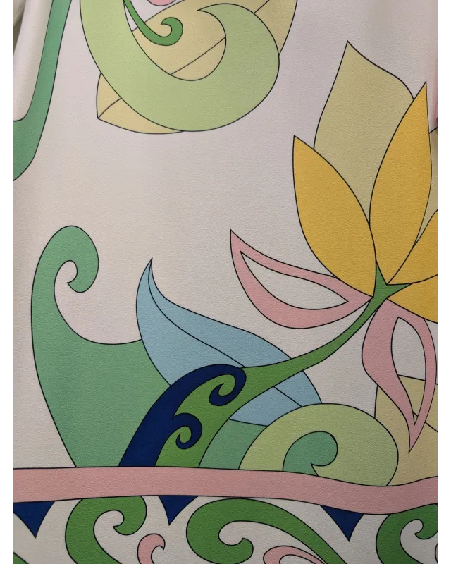 Havana Mirage Sukienka o Prostym Kroju
