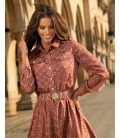 Dakota Terra Shirt Rochie midi