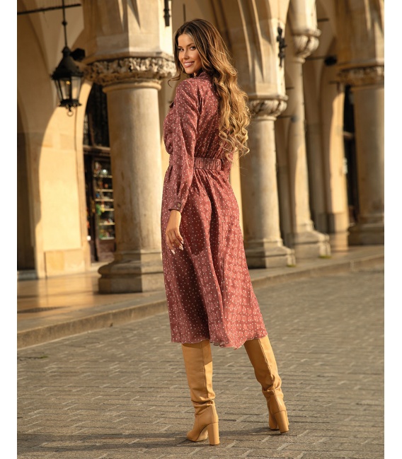 Dakota Terra Koszulowa Sukienka Midi