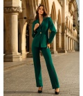 Robin Women's Suit in Bottle Green Color