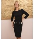 Coco Czarna Elegancka Sukienka Damska