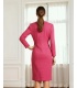 Rochie Pola Pink Navy