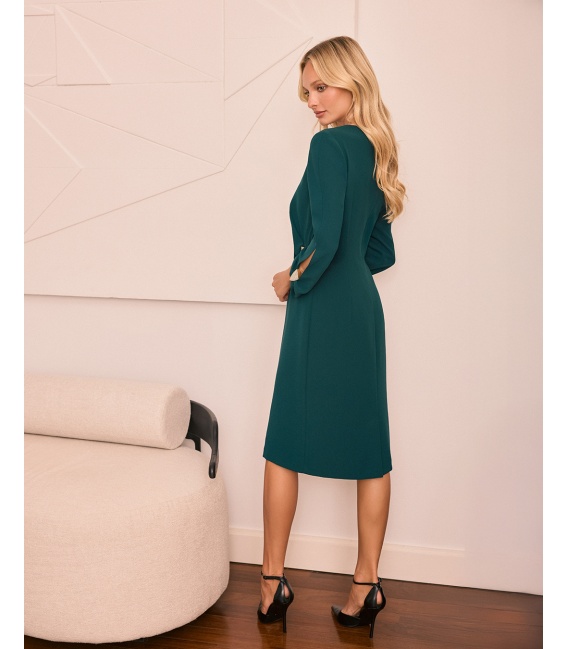 Noa Zileń Elegancka Sukienka do Kolan