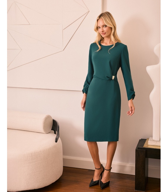 Noa Zileń Elegancka Sukienka do Kolan