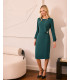 Noa Zileń Elegancka Sukienka do Kolan