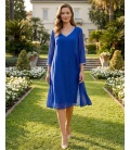 Venoly Cobalt Cocktail Dress