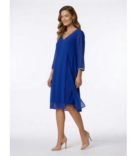 Venoly Kobalt Sukienka Koktajlowa