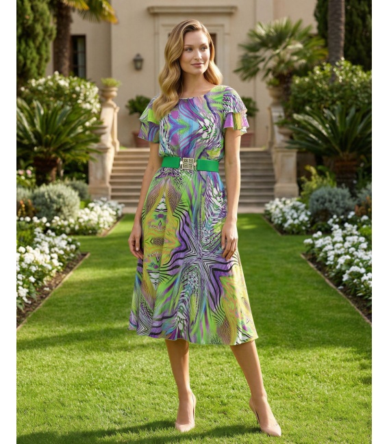 Marii Sukienka Koktajlowa Midi