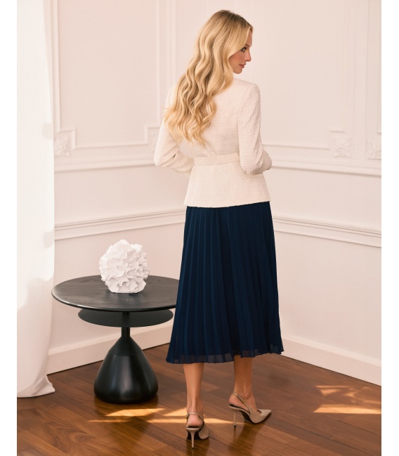 Priscilla Ecru-Granat