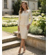 Loretta Beige Элегантный Женский Костюм