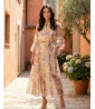 Paulina's Long Floral Dress