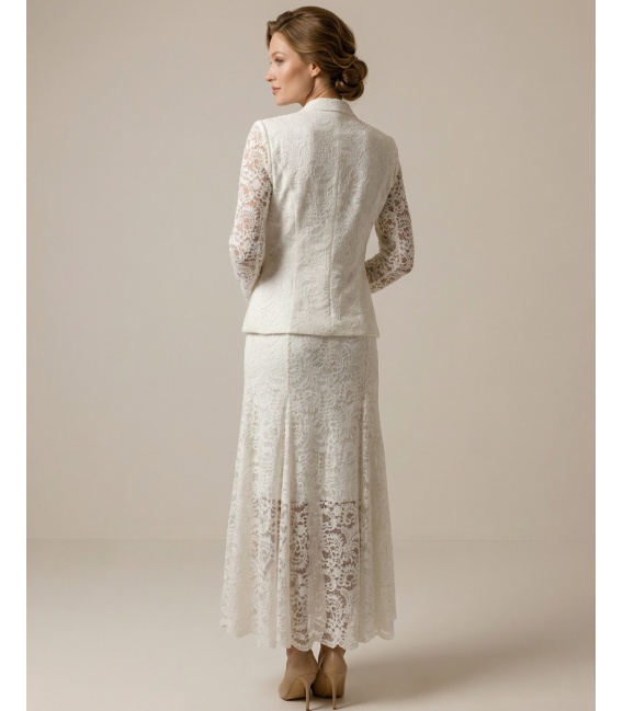 Diana Elegancki Koronkowy Komplet Damski