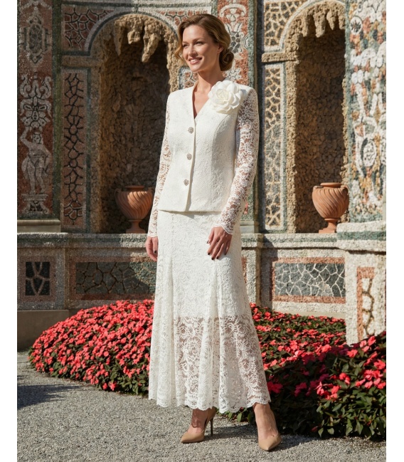 Diana Elegancki Koronkowy Komplet Damski