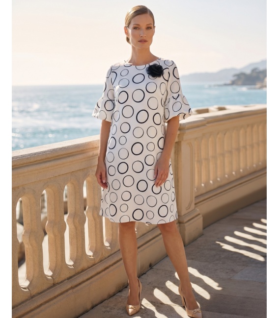 Ala Koła Elegancka Sukienka do Kolan