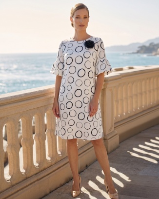 Ala Koła Elegancka Sukienka do Kolan