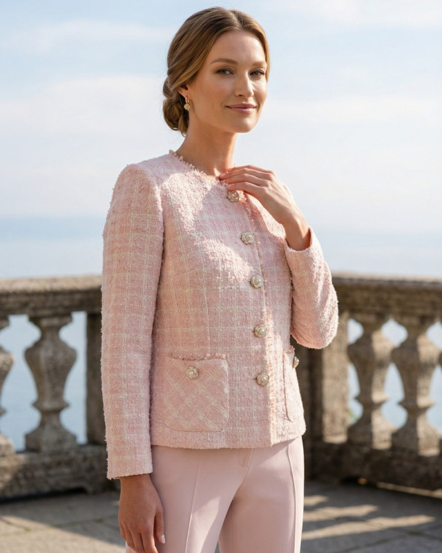 Soraya Pink Elegant Women's Set