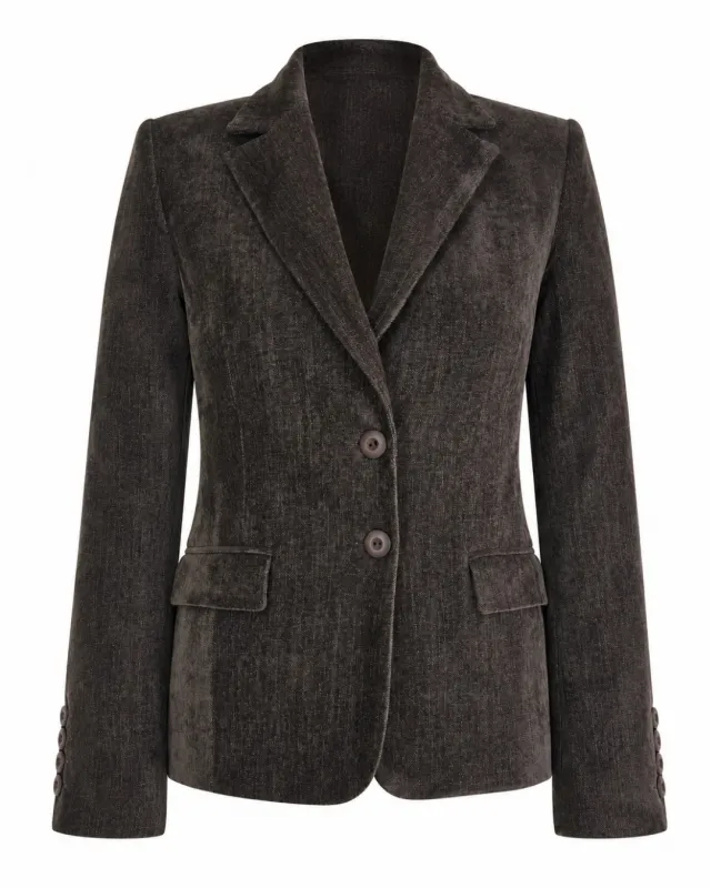 Grażyna Brown Blazer