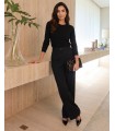 Emilia Czarne Eleganckie Spodnie