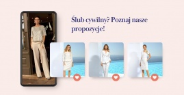 Niebanalne stylizacje na ślub cywilny - propozycje dla panny młodej i dla gości